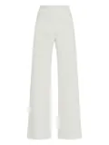 Rosetta Getty bias-cut trousers - White