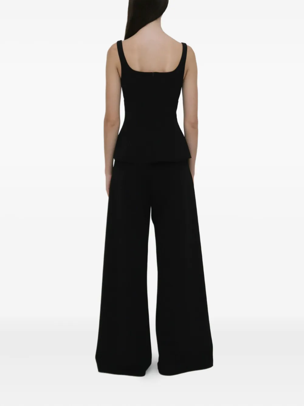 Rosetta Getty bias-cut trousers Zwart