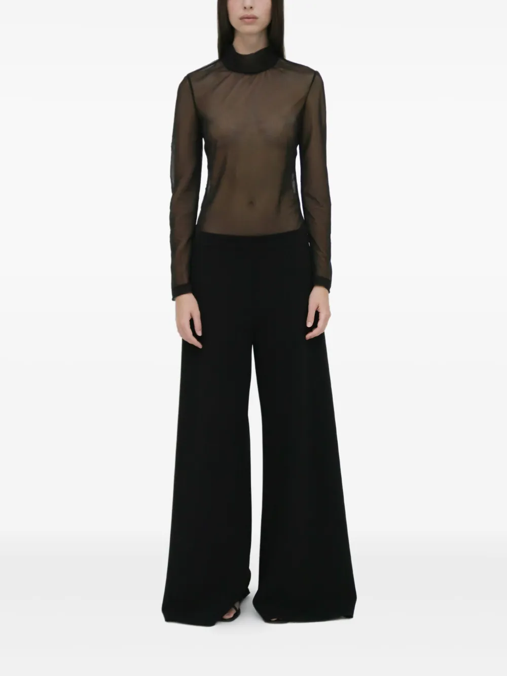 Rosetta Getty mesh long-sleeve turtleneck top | T-Shirts & Jersey Shirts | Image 2