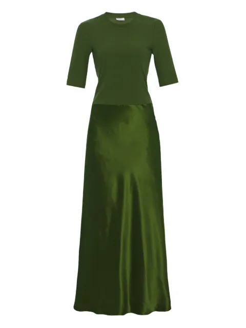 Rosetta Getty satin maxi dress