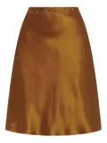 Rosetta Getty Bias silk skirt - Orange