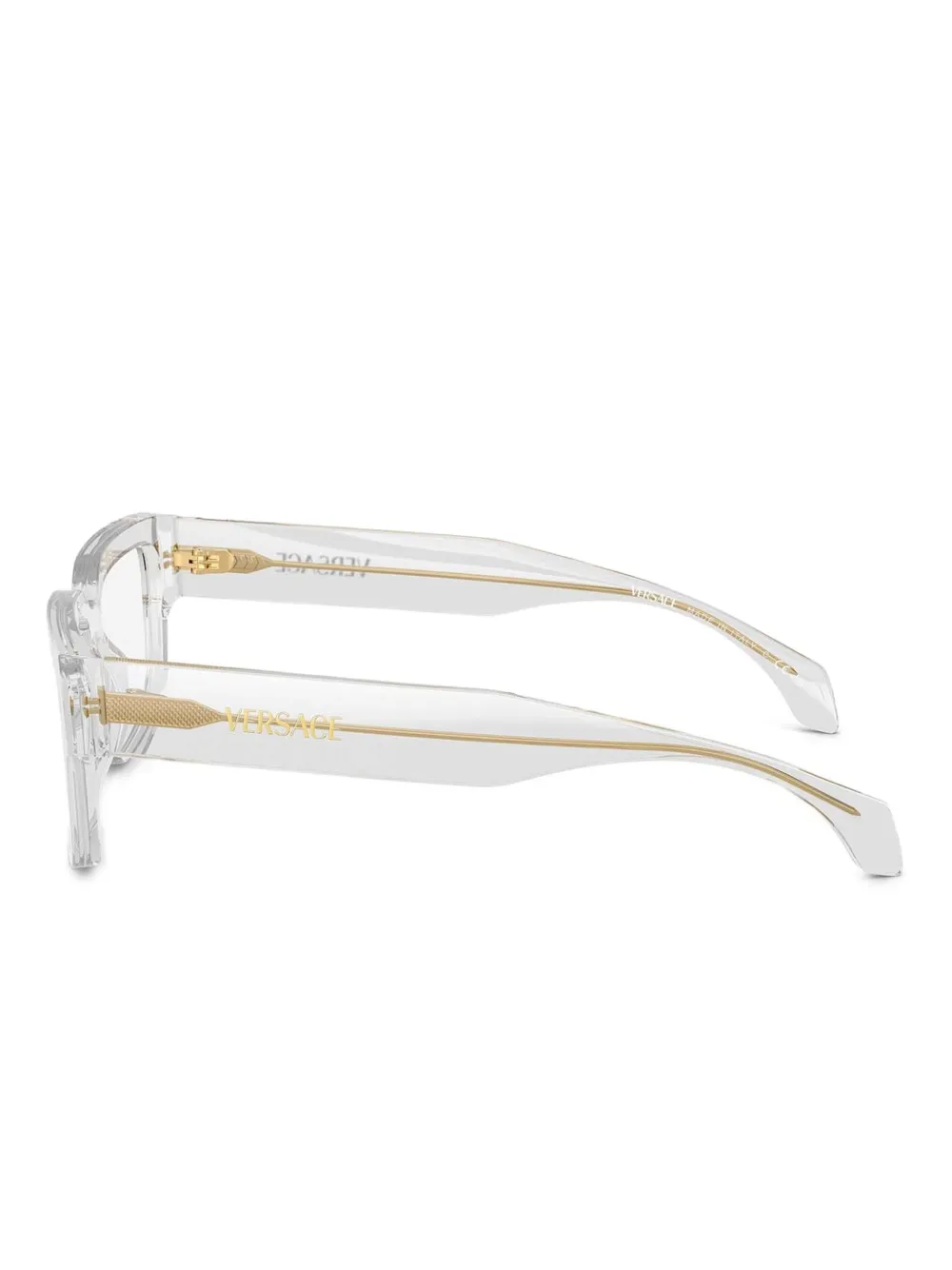 Versace Eyewear VE3374 bril met vierkant montuur Grijs