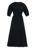 Rosetta Getty gathered midi dress - Black