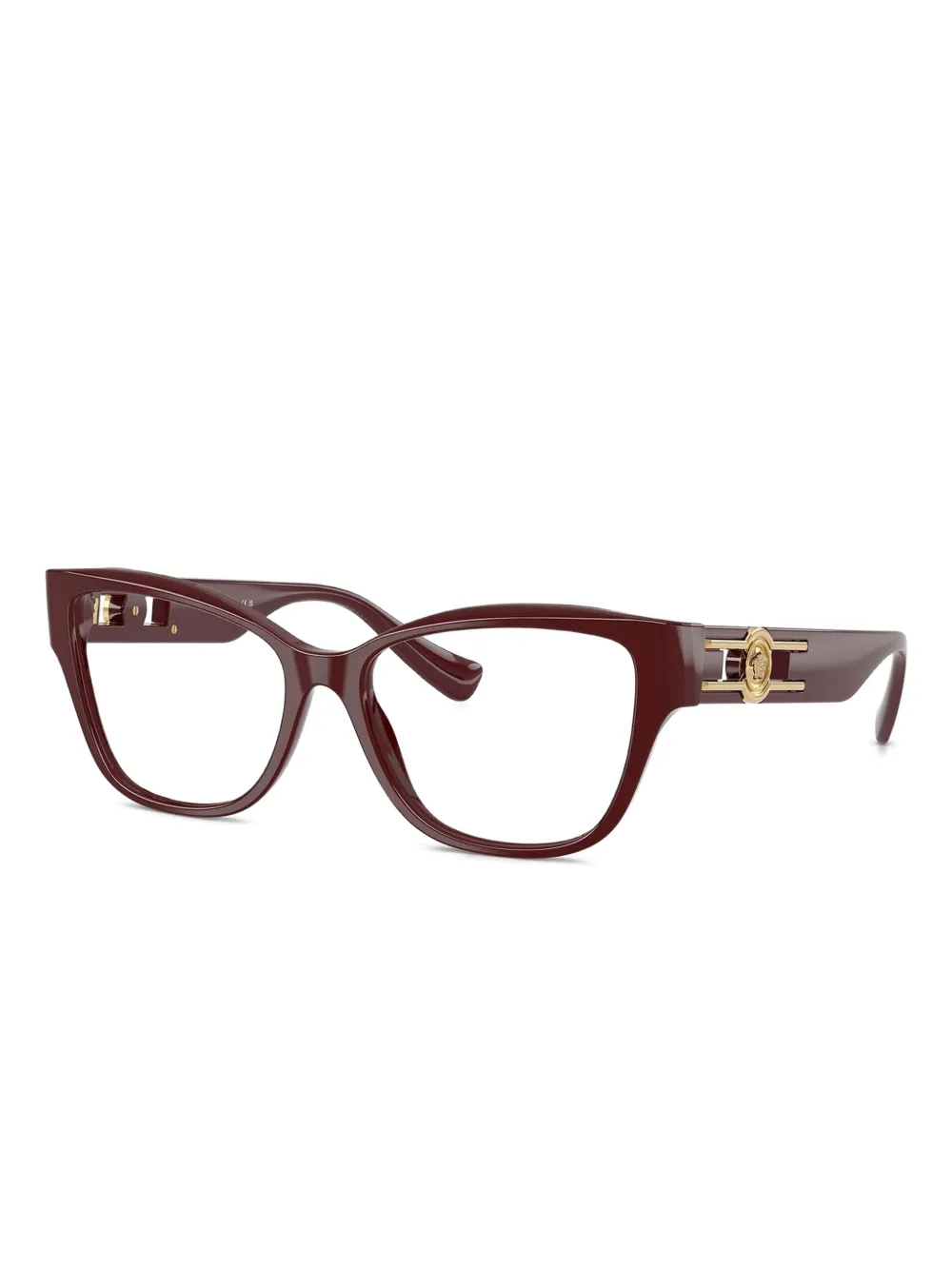 Versace Eyewear Bril met cat-eye montuur Rood