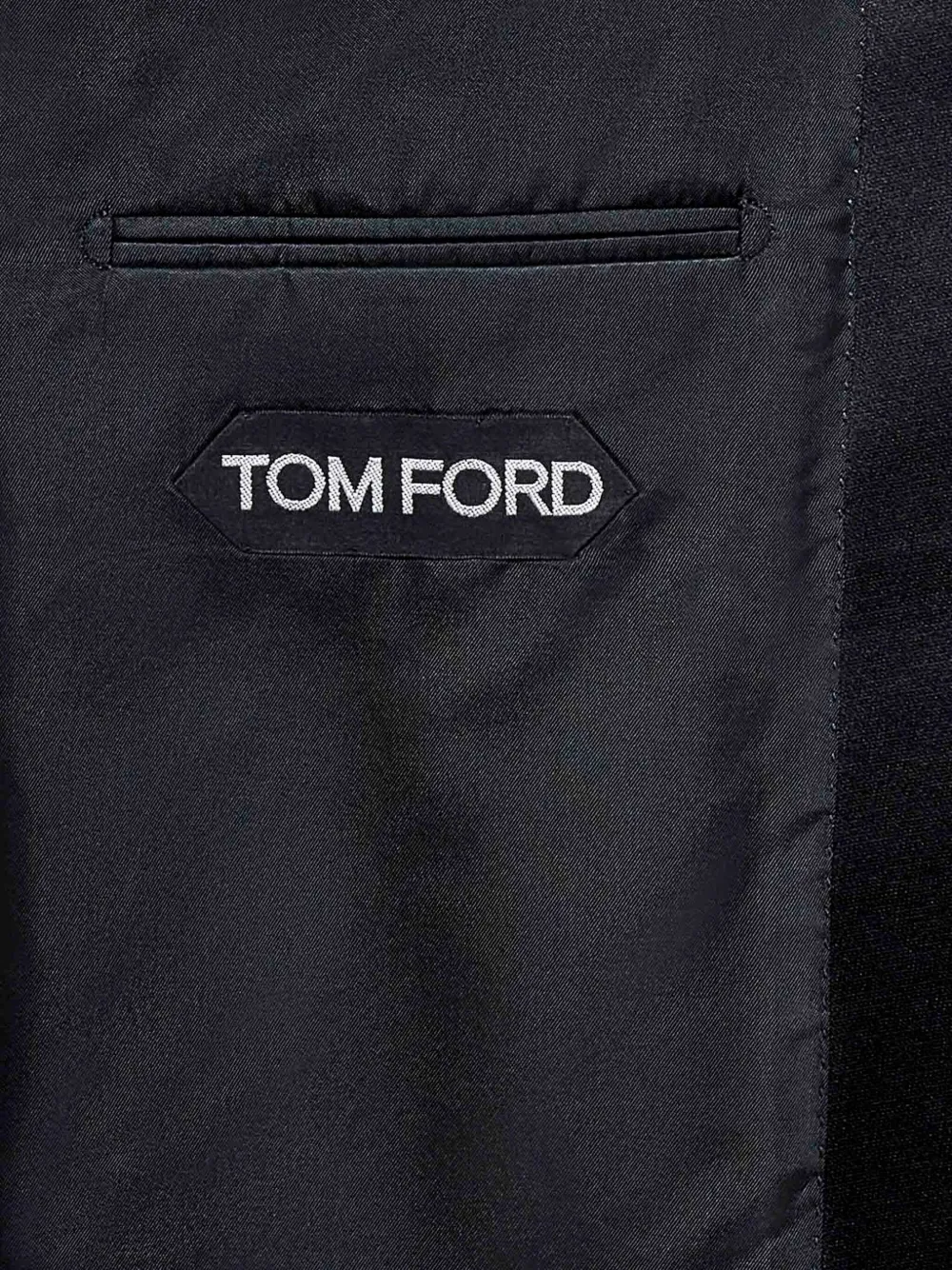 TOM FORD Pak met dubbele rij knopen Zwart