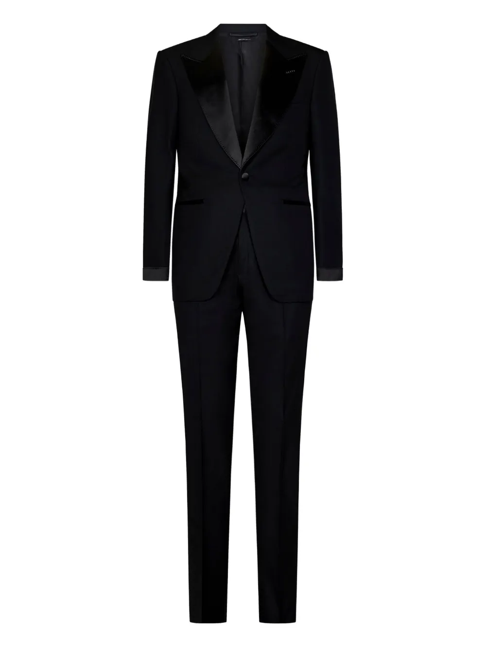 TOM FORD Pak met enkele rij knopen Zwart
