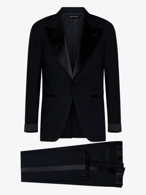 TOM FORD costume en laine à veste à simple boutonnage