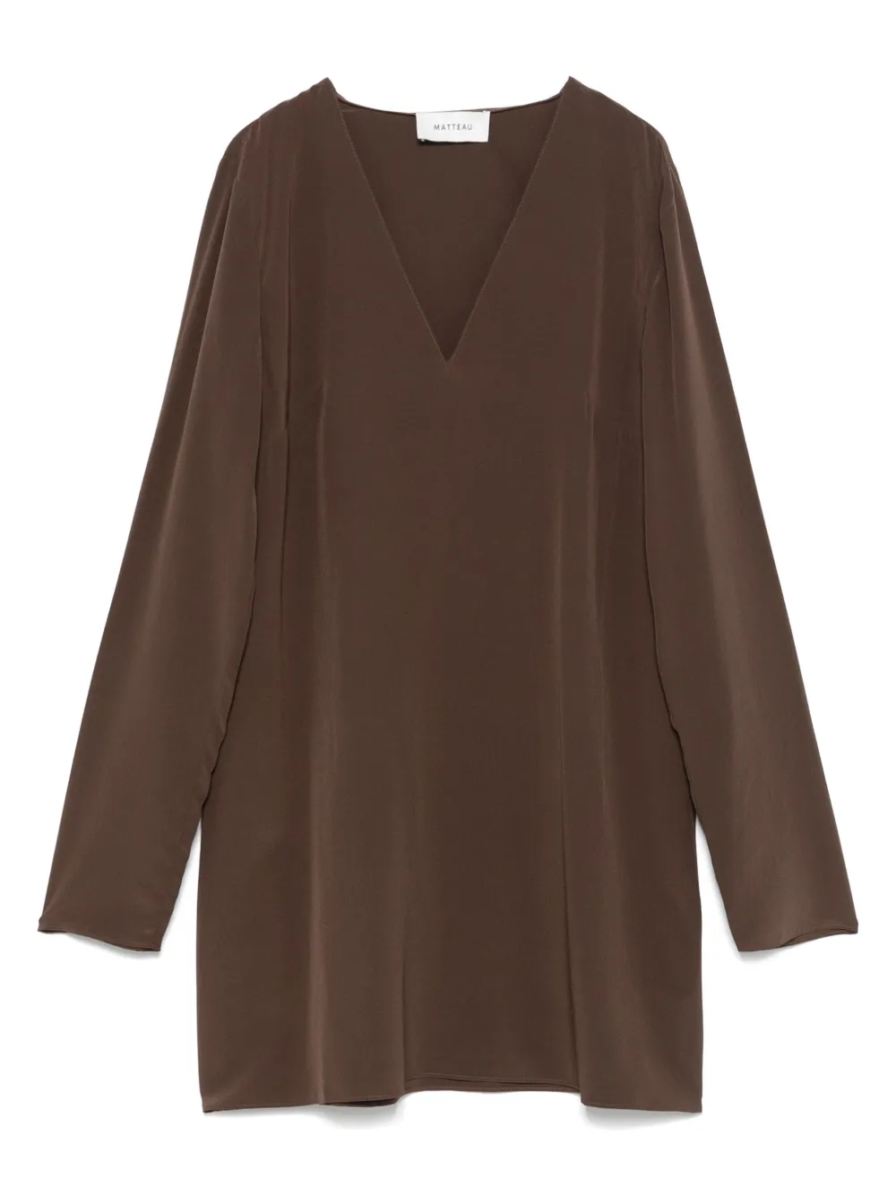 Matteau silk dress | Brown | Image 1