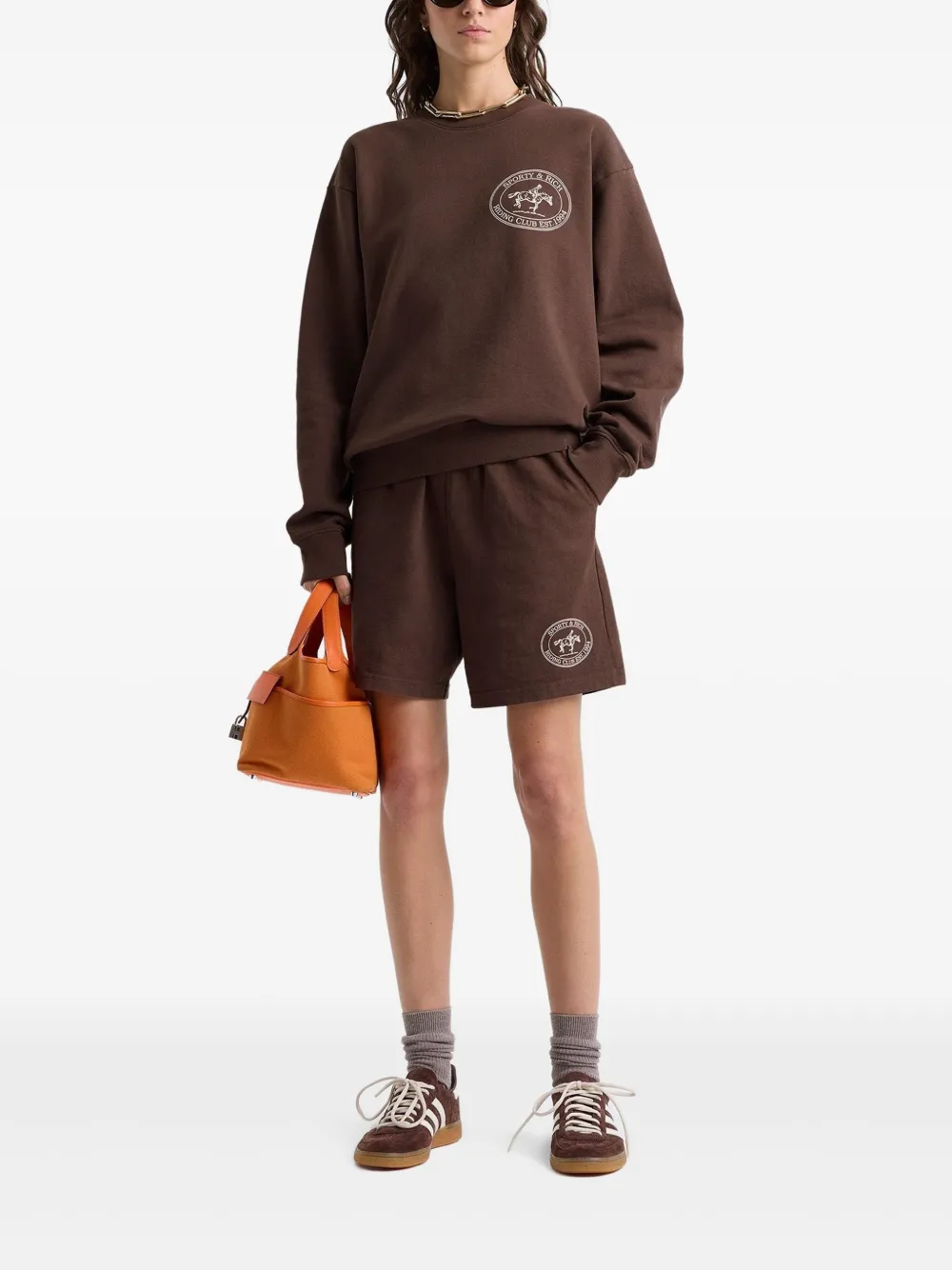 Sporty & Rich Riding Club shorts Bruin