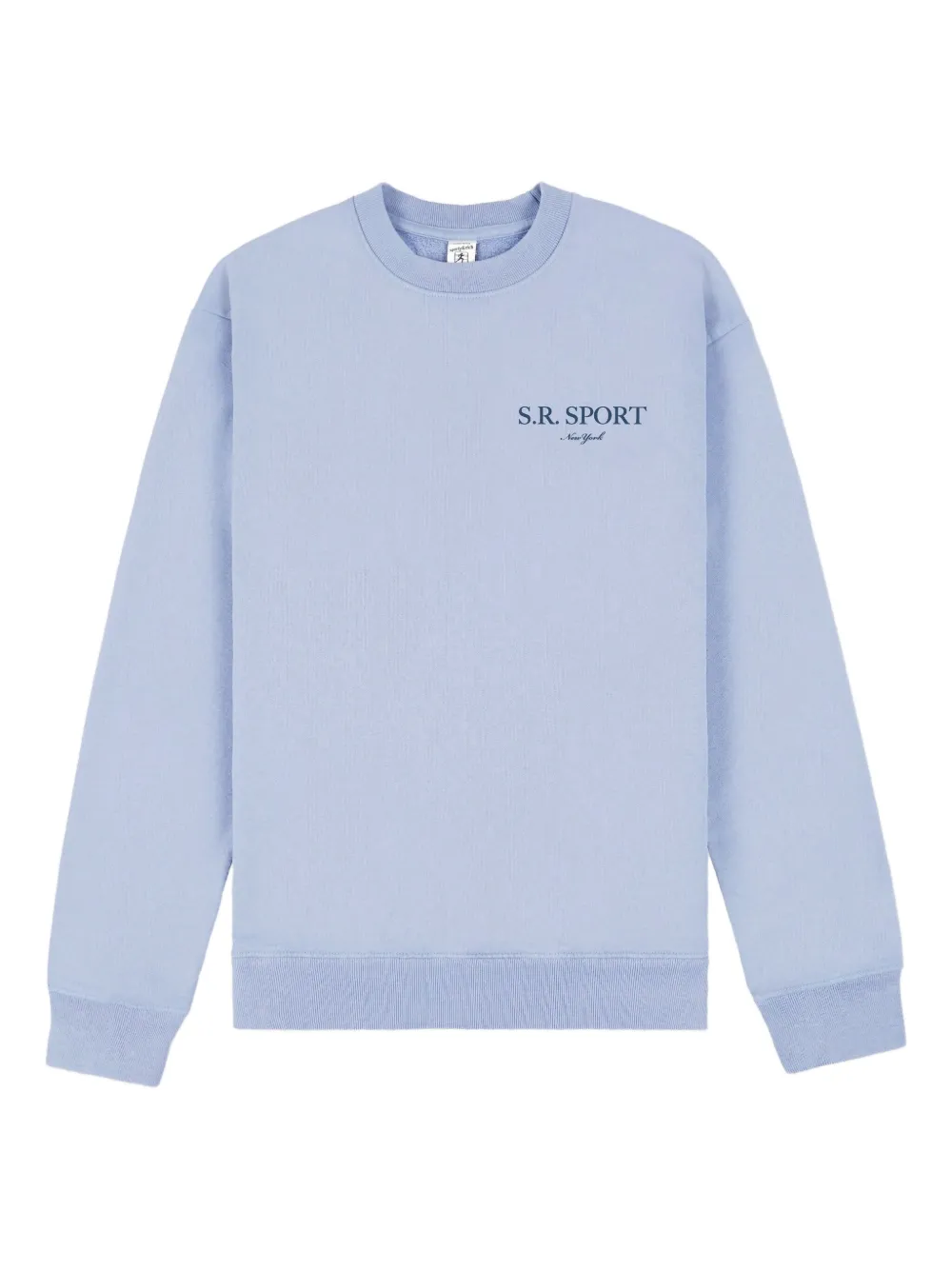 Sporty & Rich Katoenen sweater Blauw