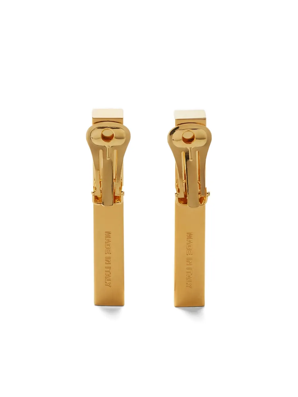 DSQUARED2 Wanna-D clip-on oorbellen - Goud