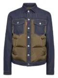 DSQUARED2 Jean padded jacket - Blue