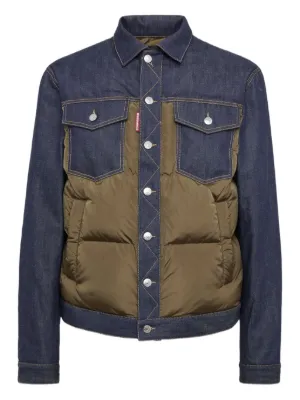 DSQUARED2 ダメージ デニムジャケット | ブルー | FARFETCH JP