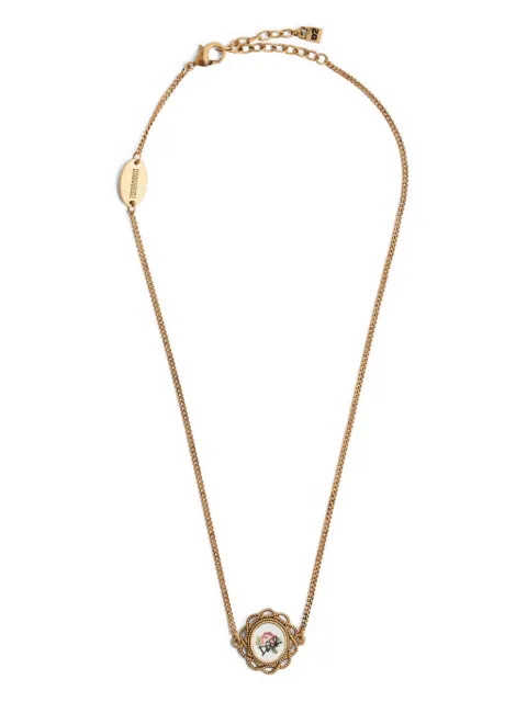 DSQUARED2 collar con dije del logo