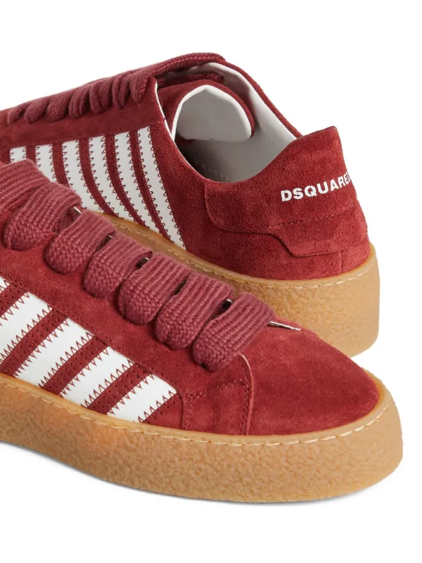 DSQUARED2 Suede Sneakers | Red | FARFETCH ZA