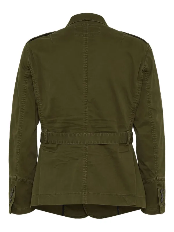 dsquared ミリタリージャケット　48 DSQUARED2 Belted Military Jacket | Green | FARFETCH