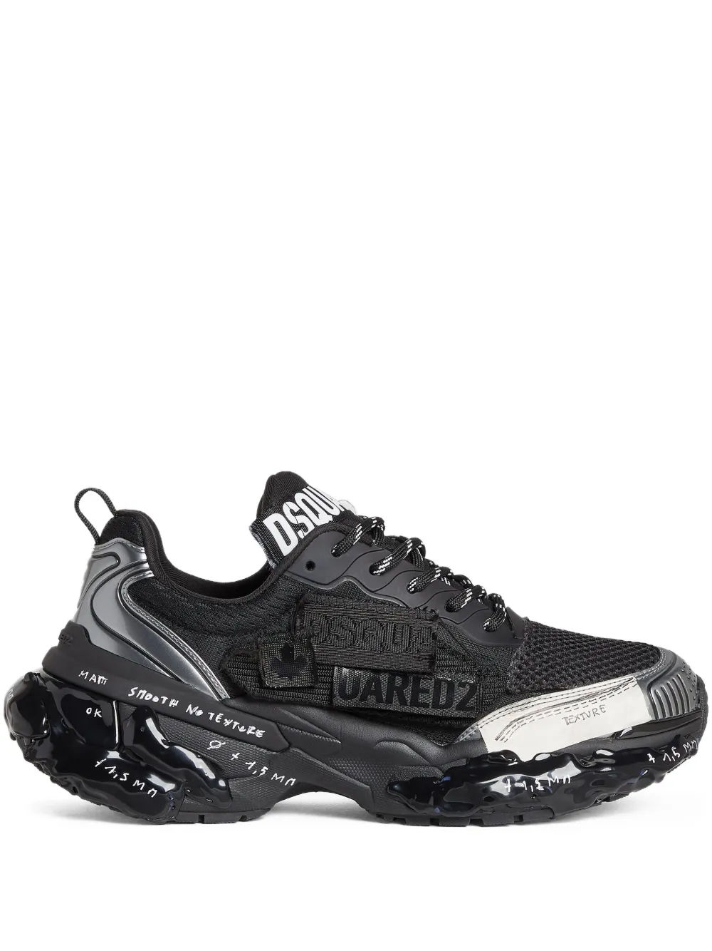 DSQUARED2 Faster sneakers Black
