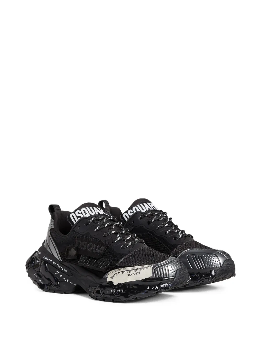 DSQUARED2 Faster sneakers Black
