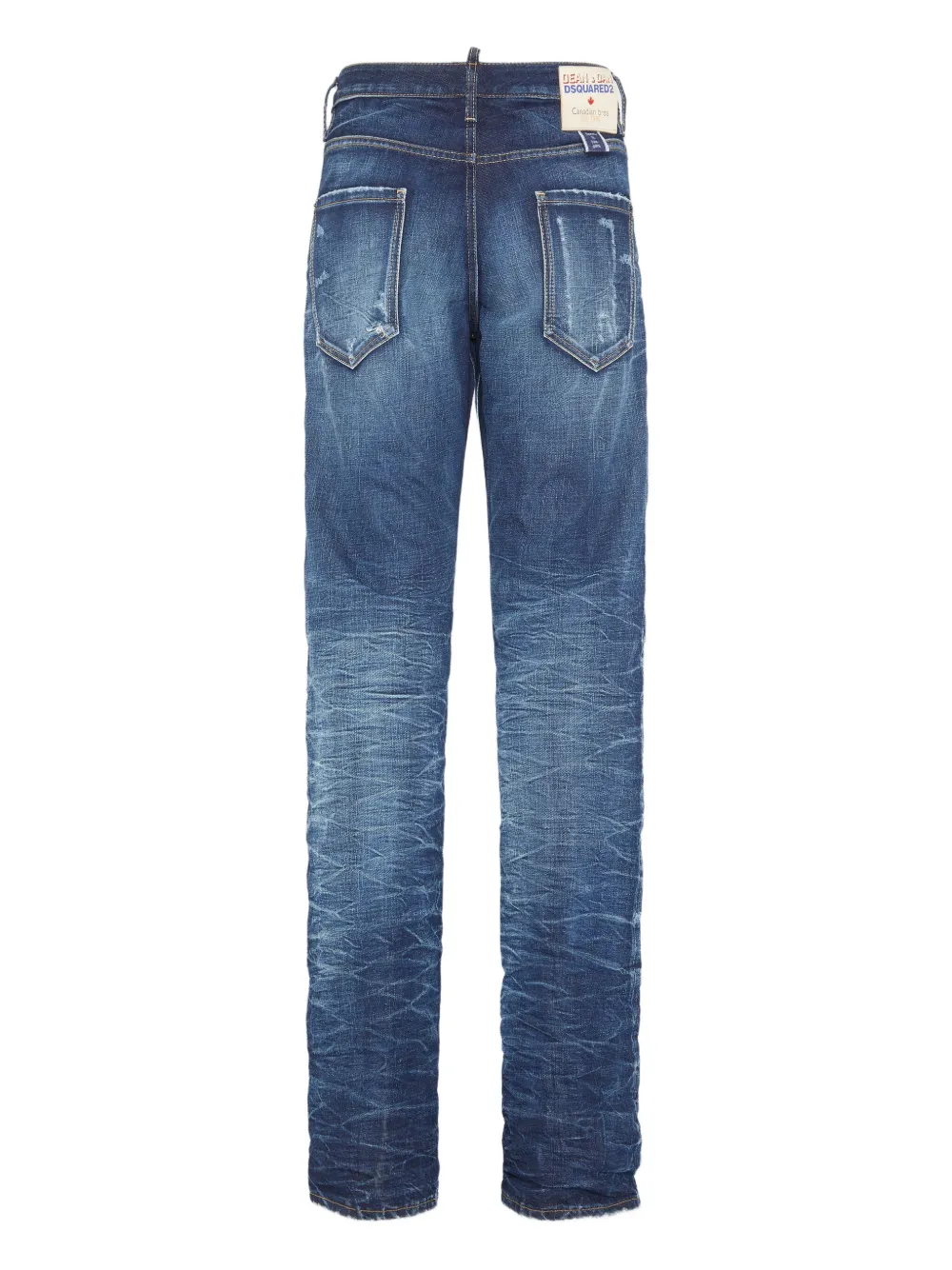 DSQUARED2 logo-patch jeans | Regular & Straight-Leg Jeans | Image 2