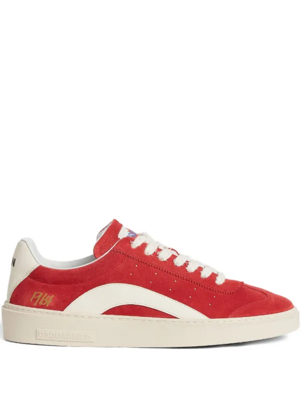 DSQUARED2 スエード スニーカー | レッド | FARFETCH JP DSQUARED2 スエード スニーカー | レッド | FARFETCH JP