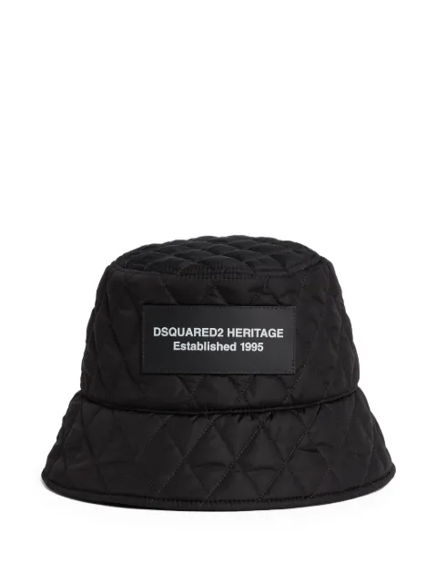 DSQUARED2 キルティング バケットハット