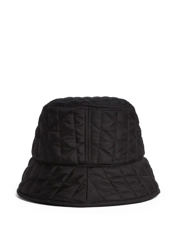 DSQUARED2 キルティング バケットハット | ブラック | FARFETCH JP
