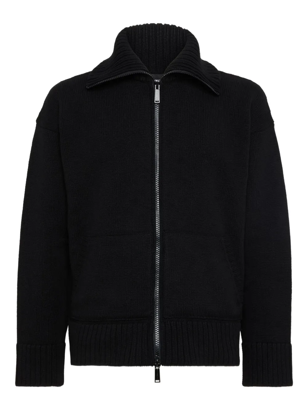 DSQUARED2 zip-up cardigan | Black | Image 1