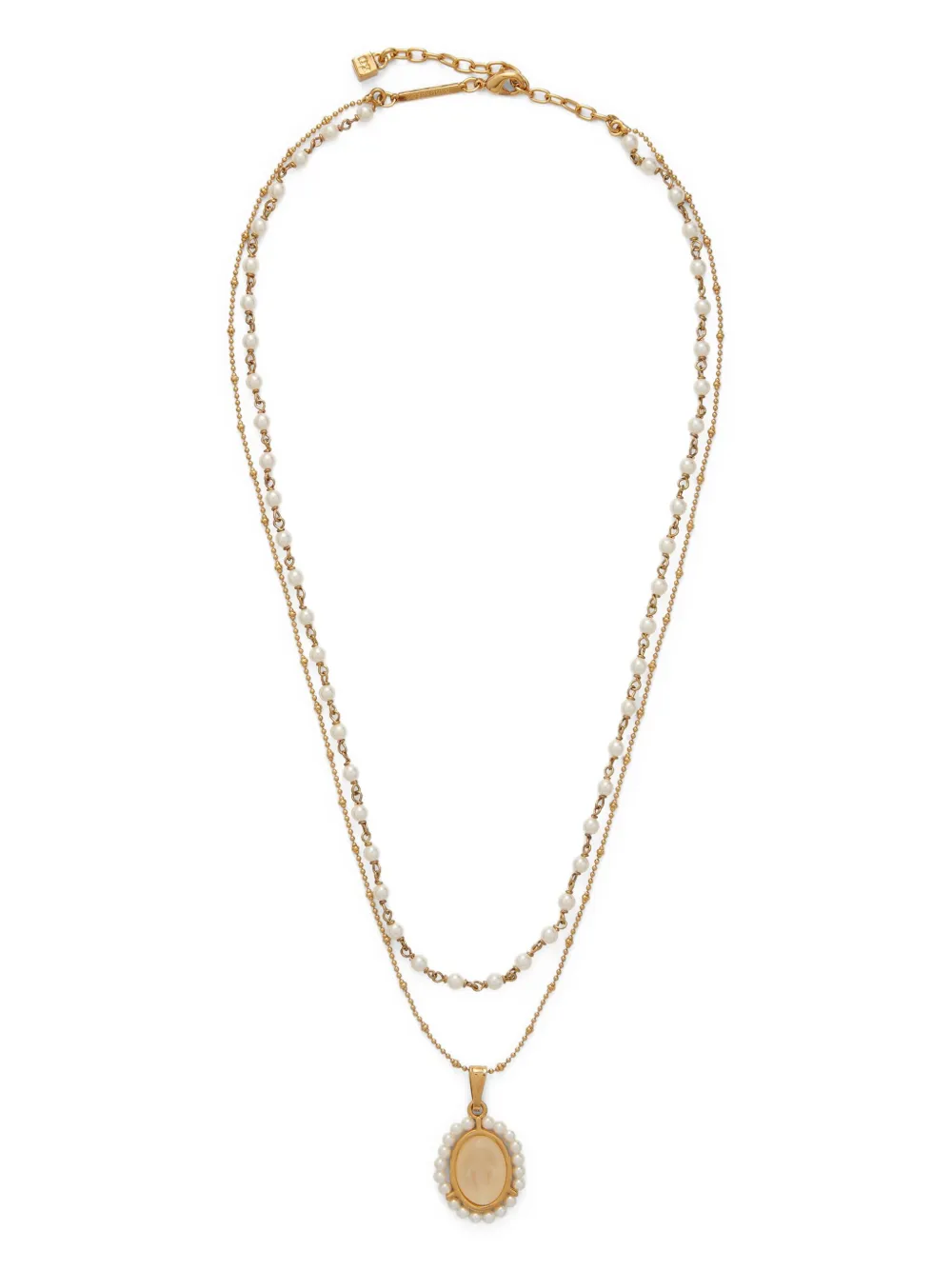 DSQUARED2 collar de perlas con detalles | dorado | Image 1