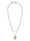 DSQUARED2 pearl-embellished necklace - Gold
