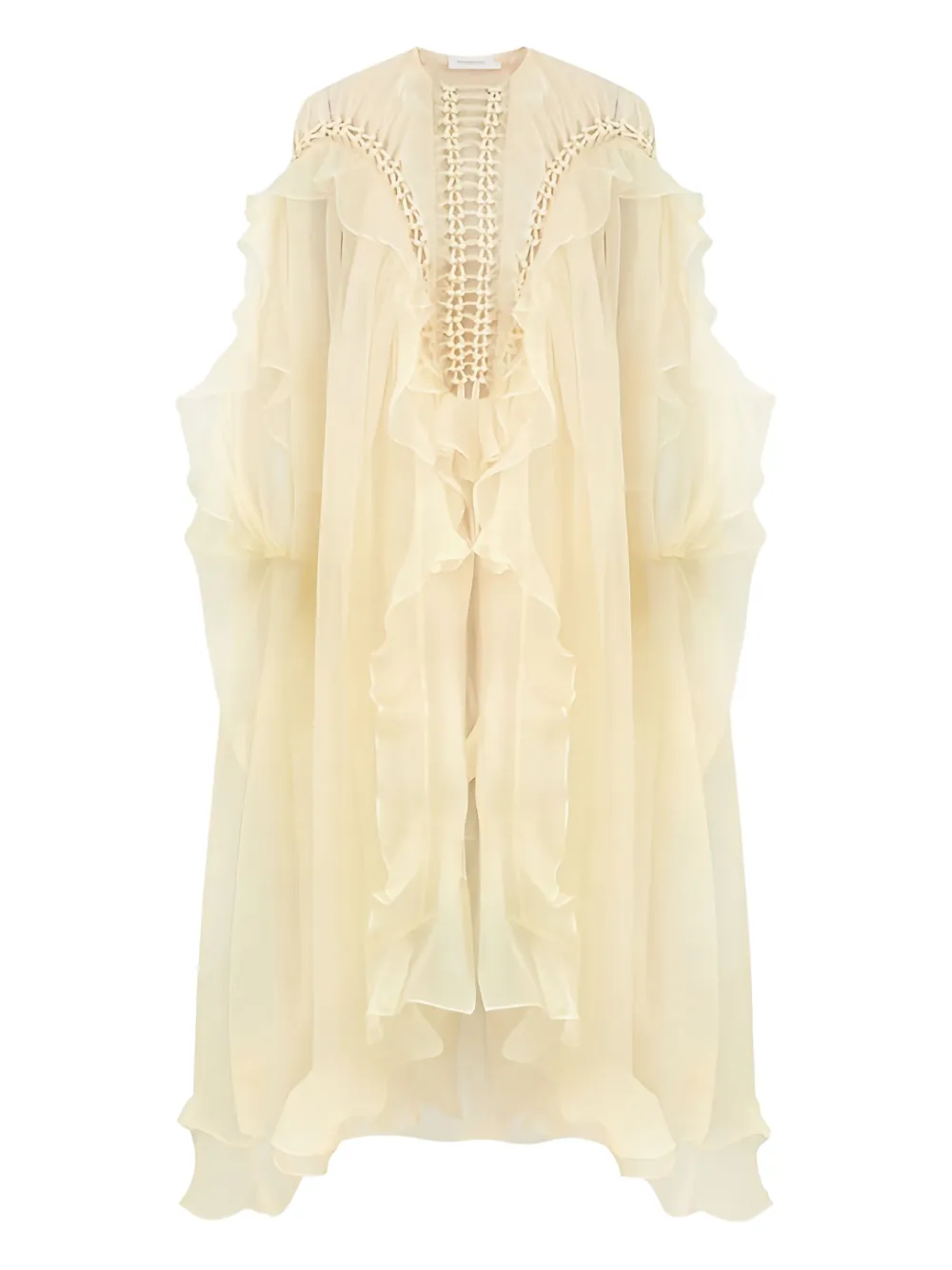 Zimmermann Billow Asymmetric Dress