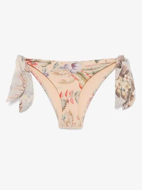 ZIMMERMANN Coco scarf tie bikini bottoms