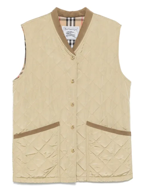 Burberry Pre-Owned 2010 gesteppte Weste