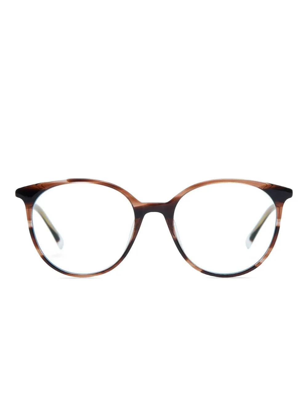 GIGI STUDIOS round-frame optical glasses | Brown | Image 1