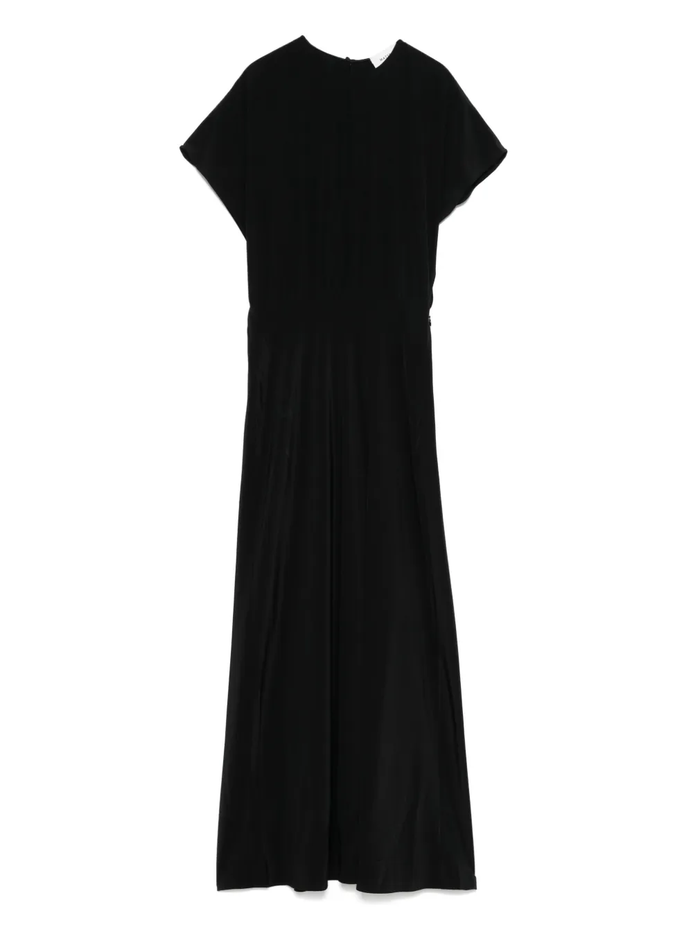 Matteau robe en soie | noir | Image 1