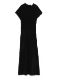 Matteau silk dress - Black