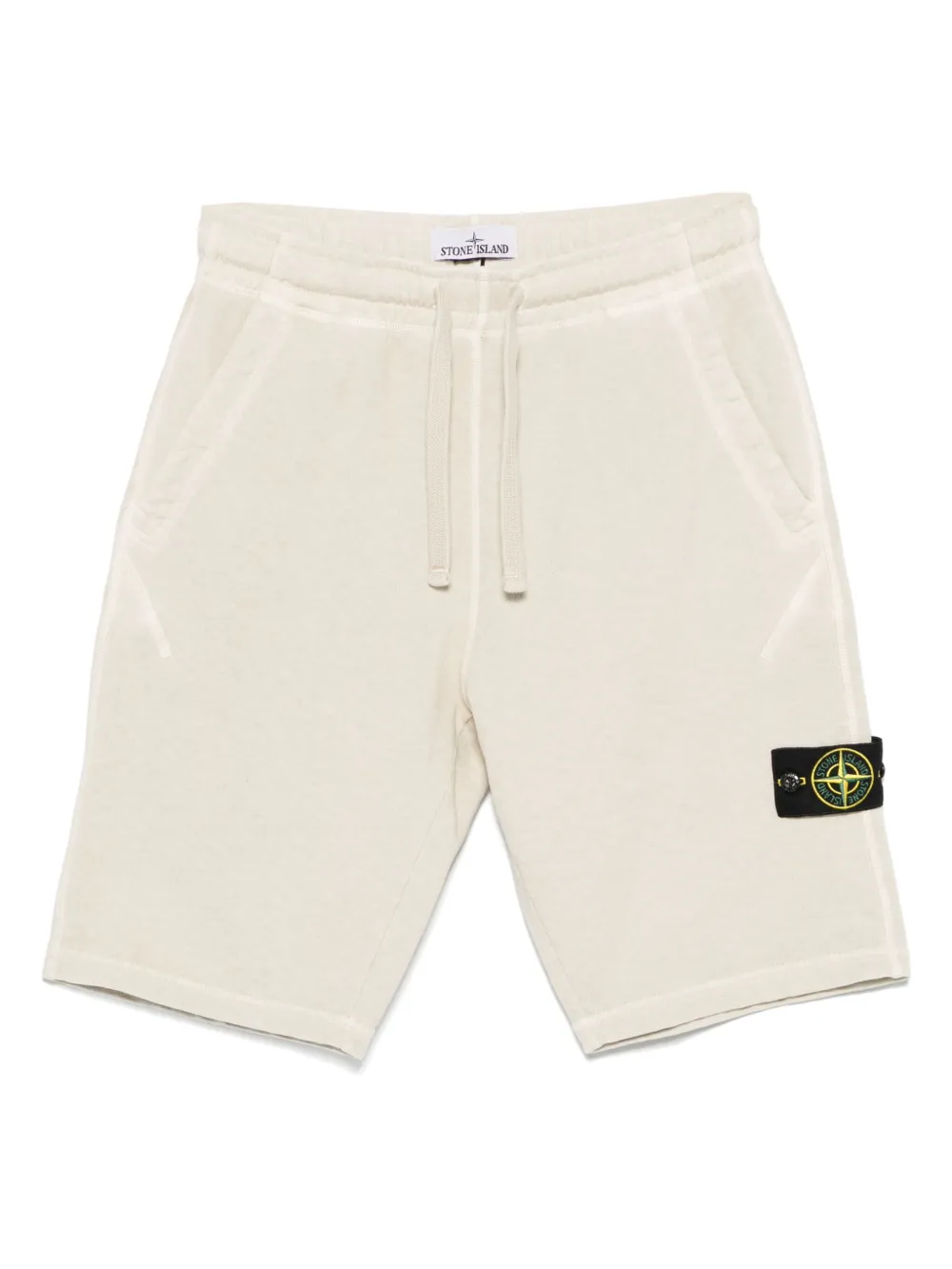 Stone Island short de sport en jersey | tons neutres | Image 1