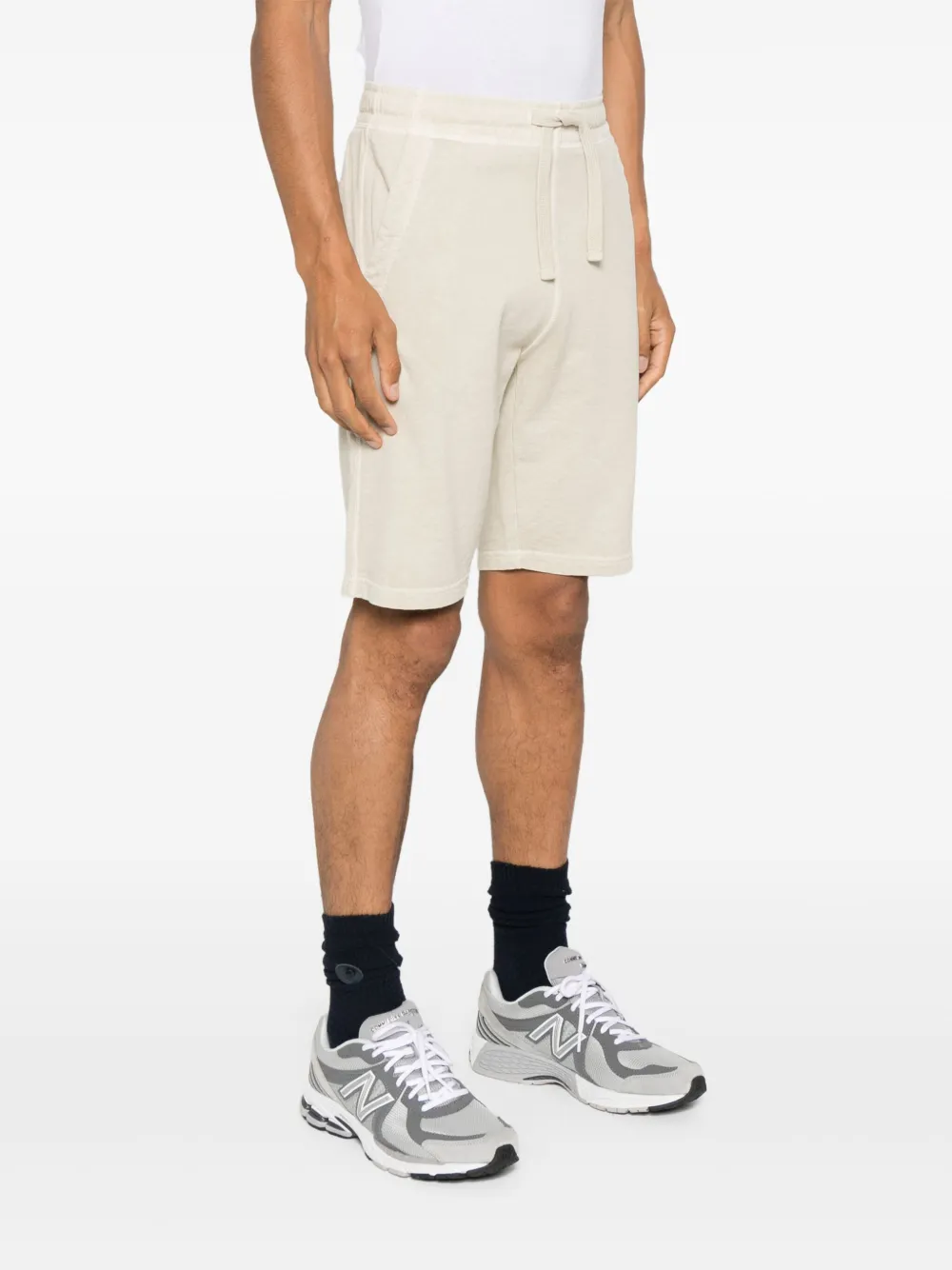 Stone Island Jersey trainingsshorts Beige