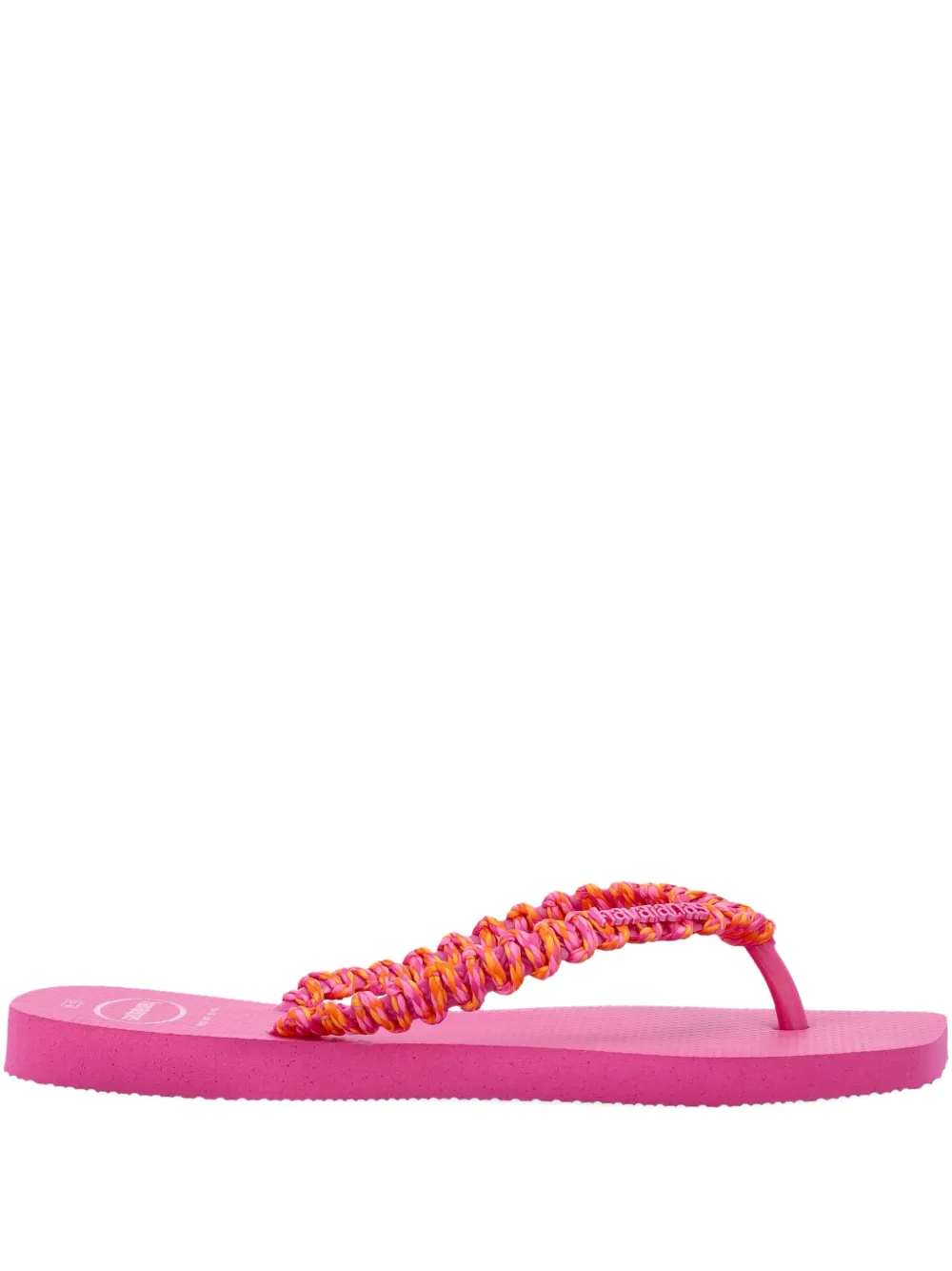 Slim Square Boho flip-fops