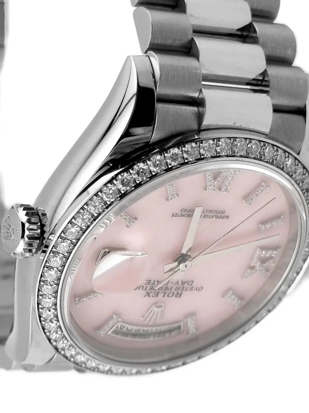 Pre-owned Rolex 2020 Day-date 36mm In Pink