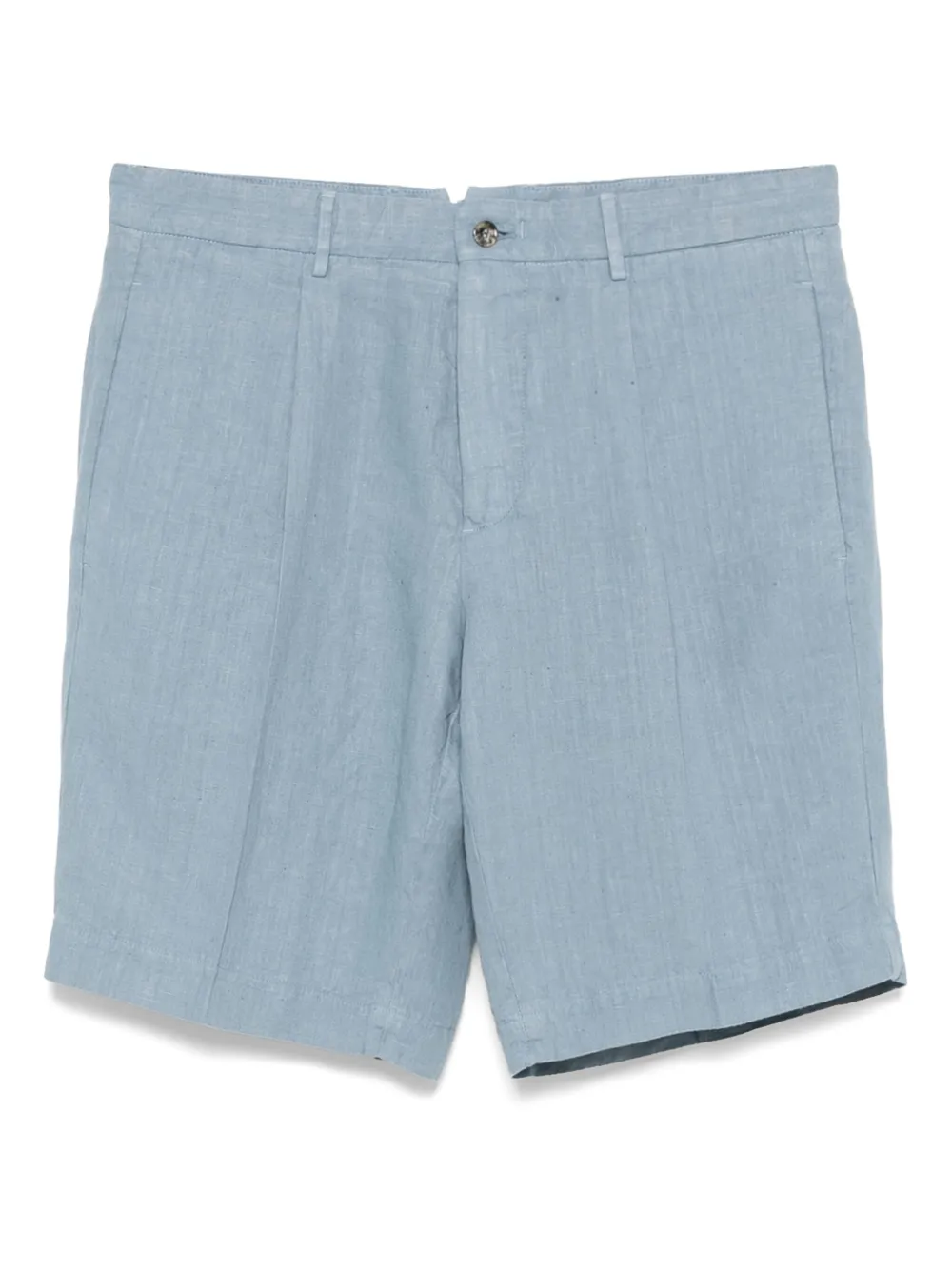 Dell'oglio linen shorts - ブルー Dell'oglio linen shorts - ブルー