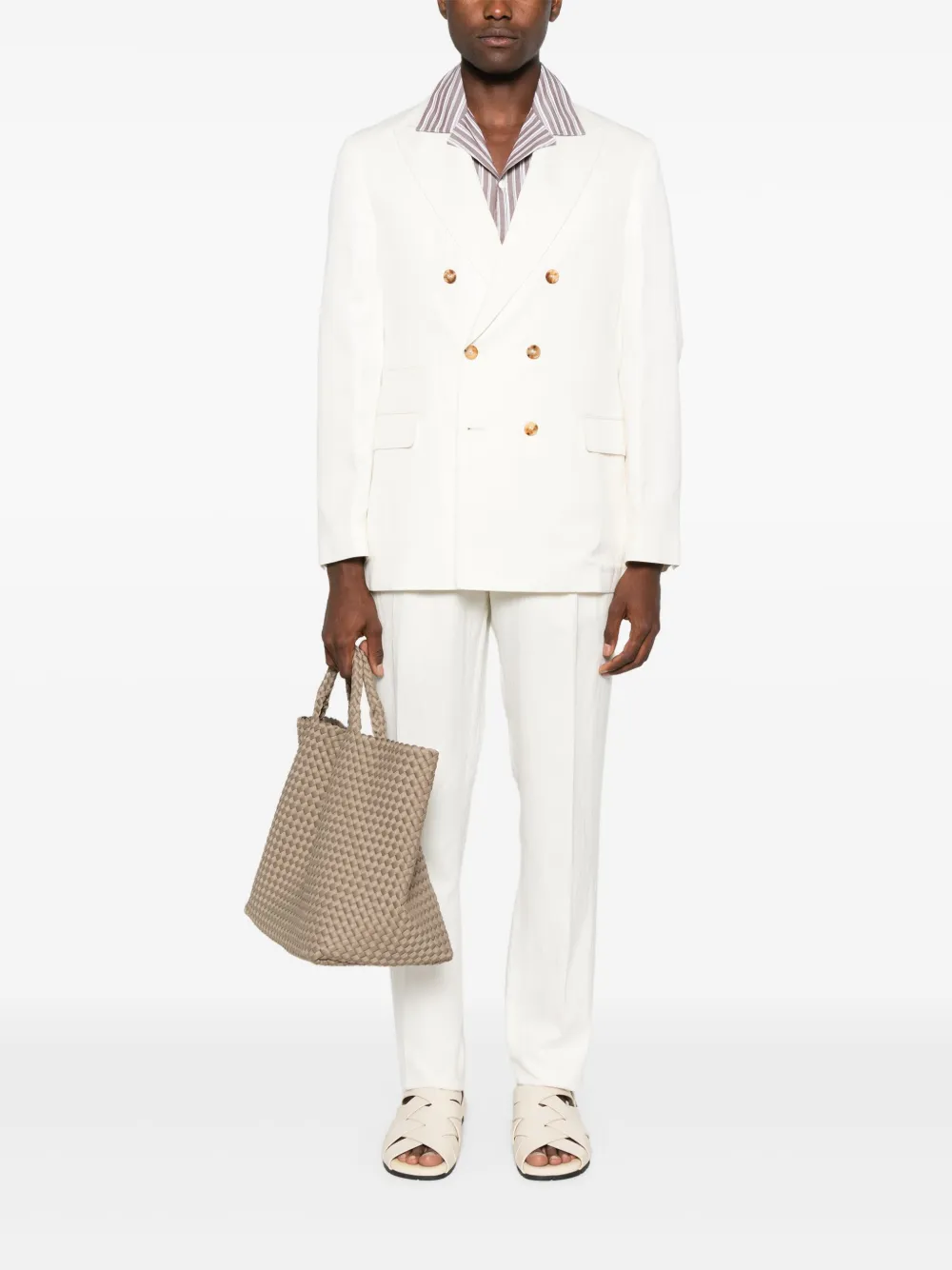 Brunello Cucinelli double-breasted suit | Double  Breasted Suits | Image 2