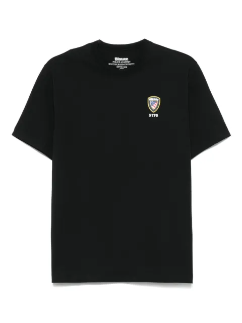 Blauer cotton t-shirt