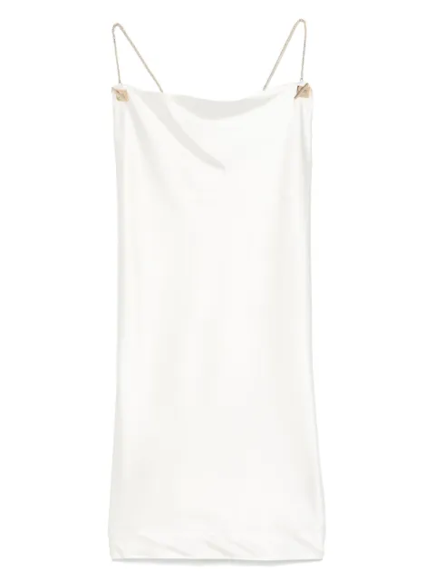 Danamé vestido corto de satén