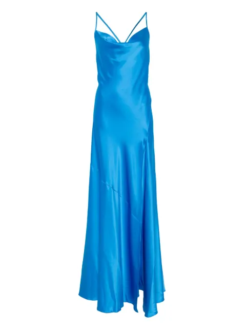 Danamé satin maxi dress