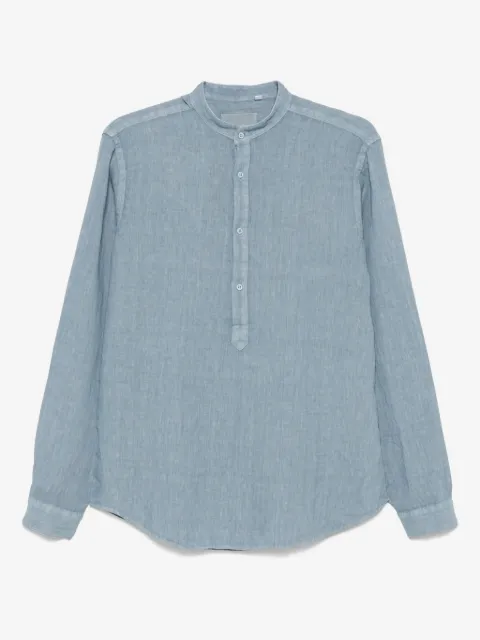 Costumein mandarin-collar shirt