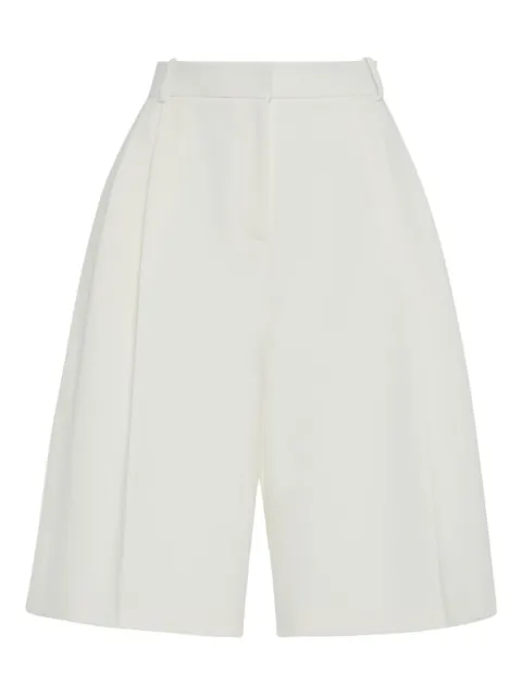 Rosetta Getty pleat-front shorts