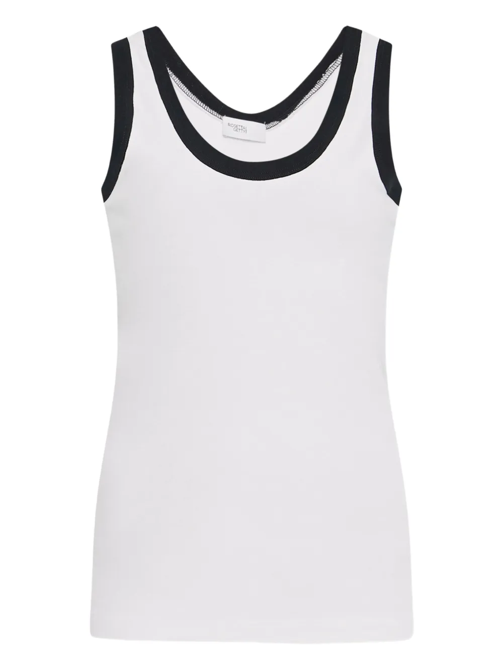 scoop-neck tank top