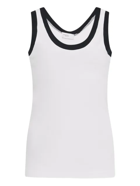 Rosetta Getty scoop-neck tank top