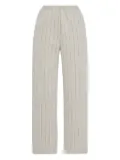 Rosetta Getty pinstripe pull-on trousers - Neutrals