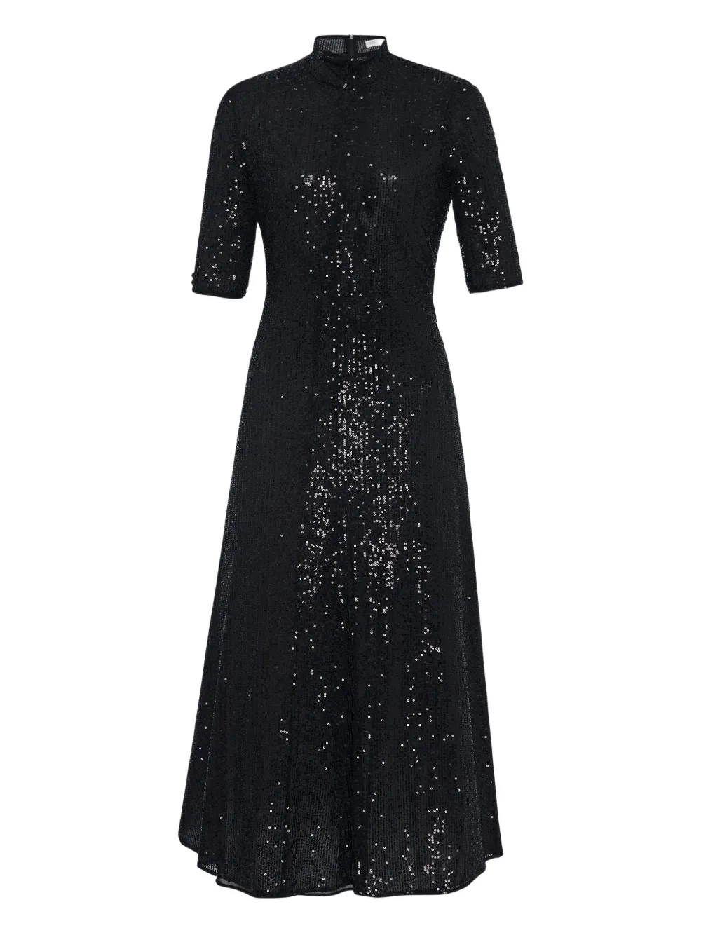 sequin-embellished midi dress